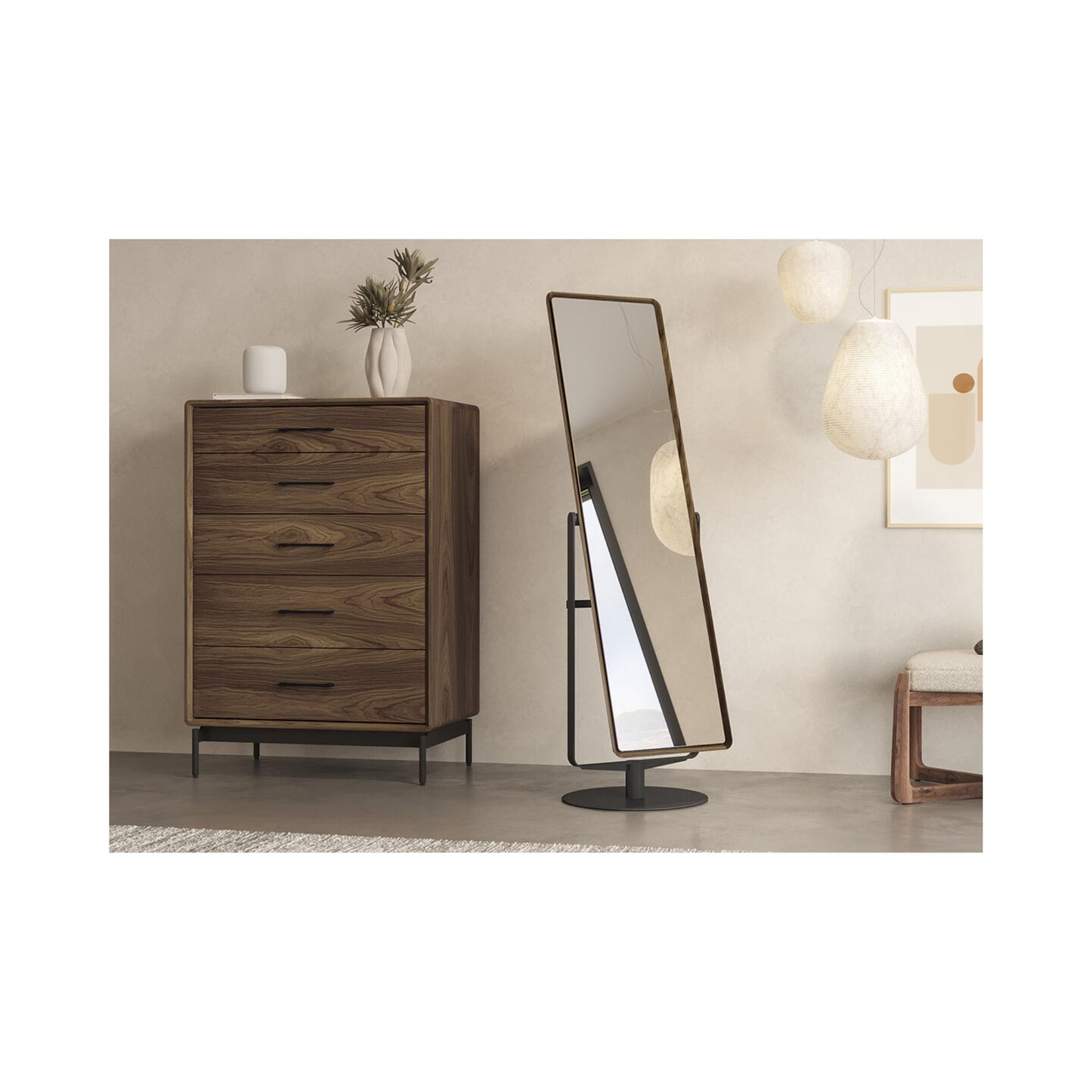 Continuum Standing Mirror