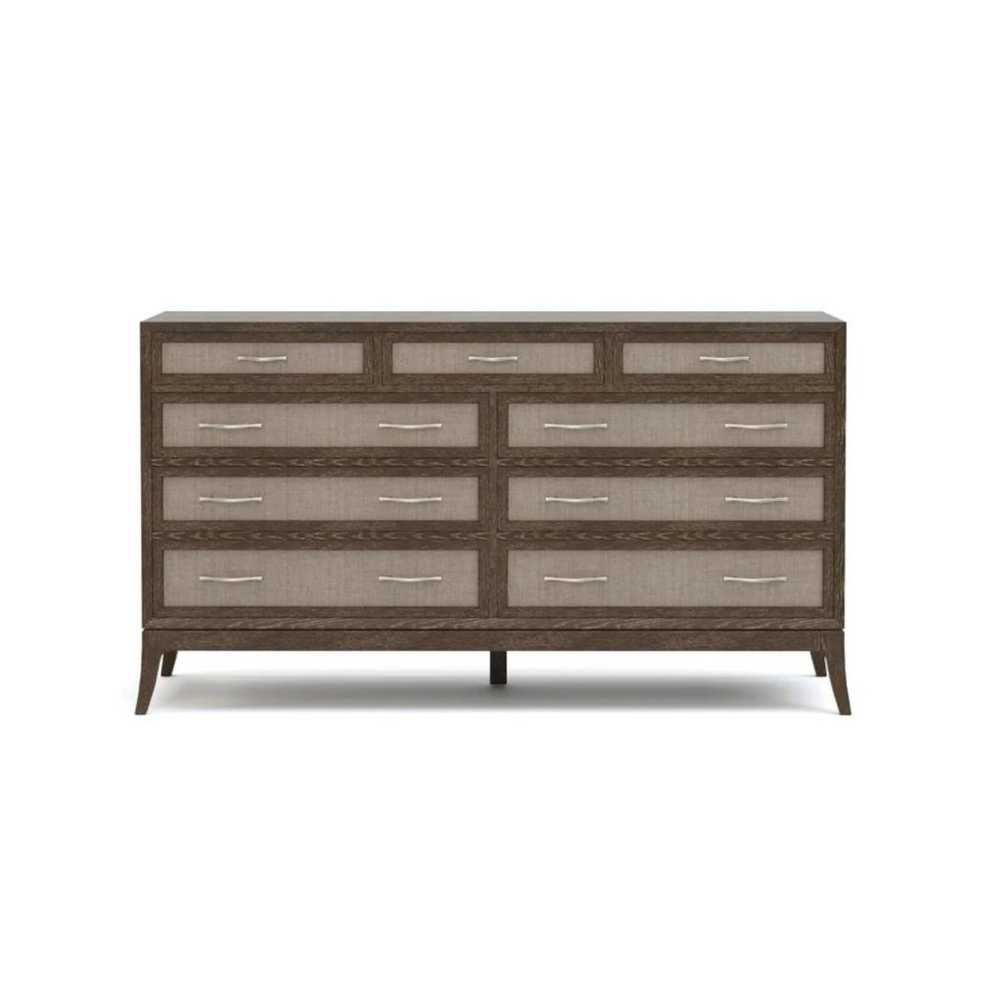 Maidstone Nine-Drawer Dresser, Woven Jute