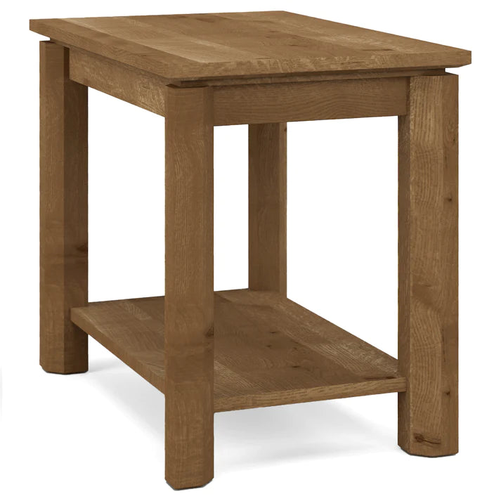 Rustic Oak Side Table