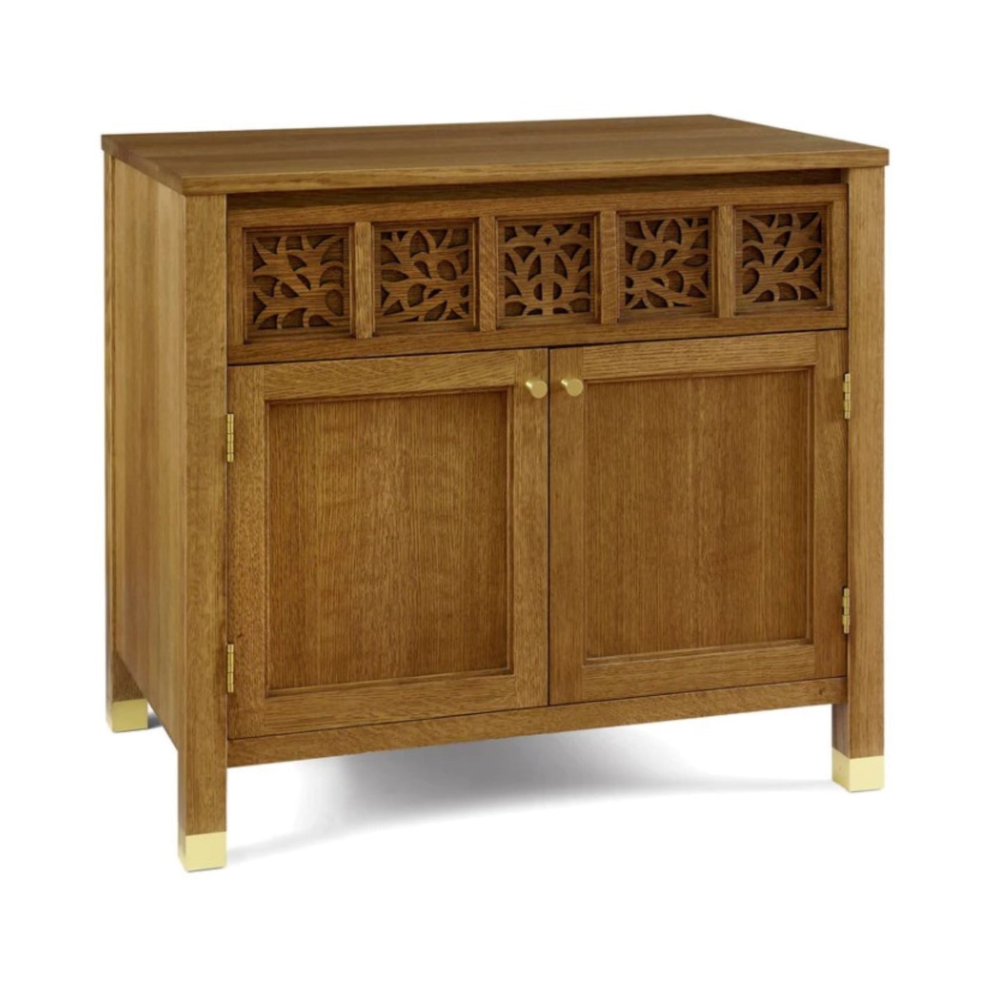 Surrey Hills Two-Door Nightstand, Wood Top