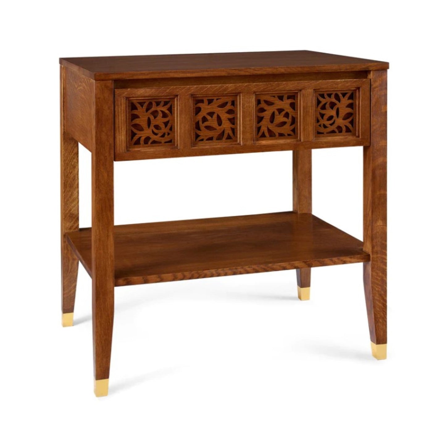 Surrey Hills Open Nightstand, Wood Top