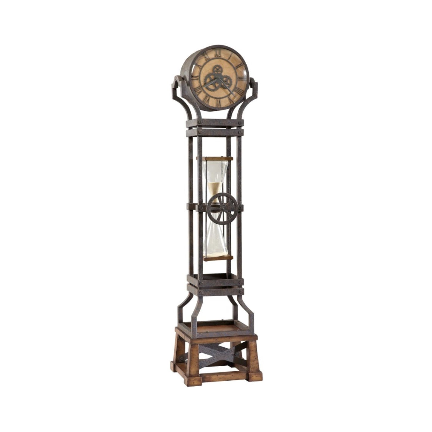 Hourglass Floor Clock