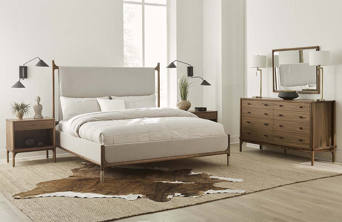 Walnut Grove Upholstered Bed