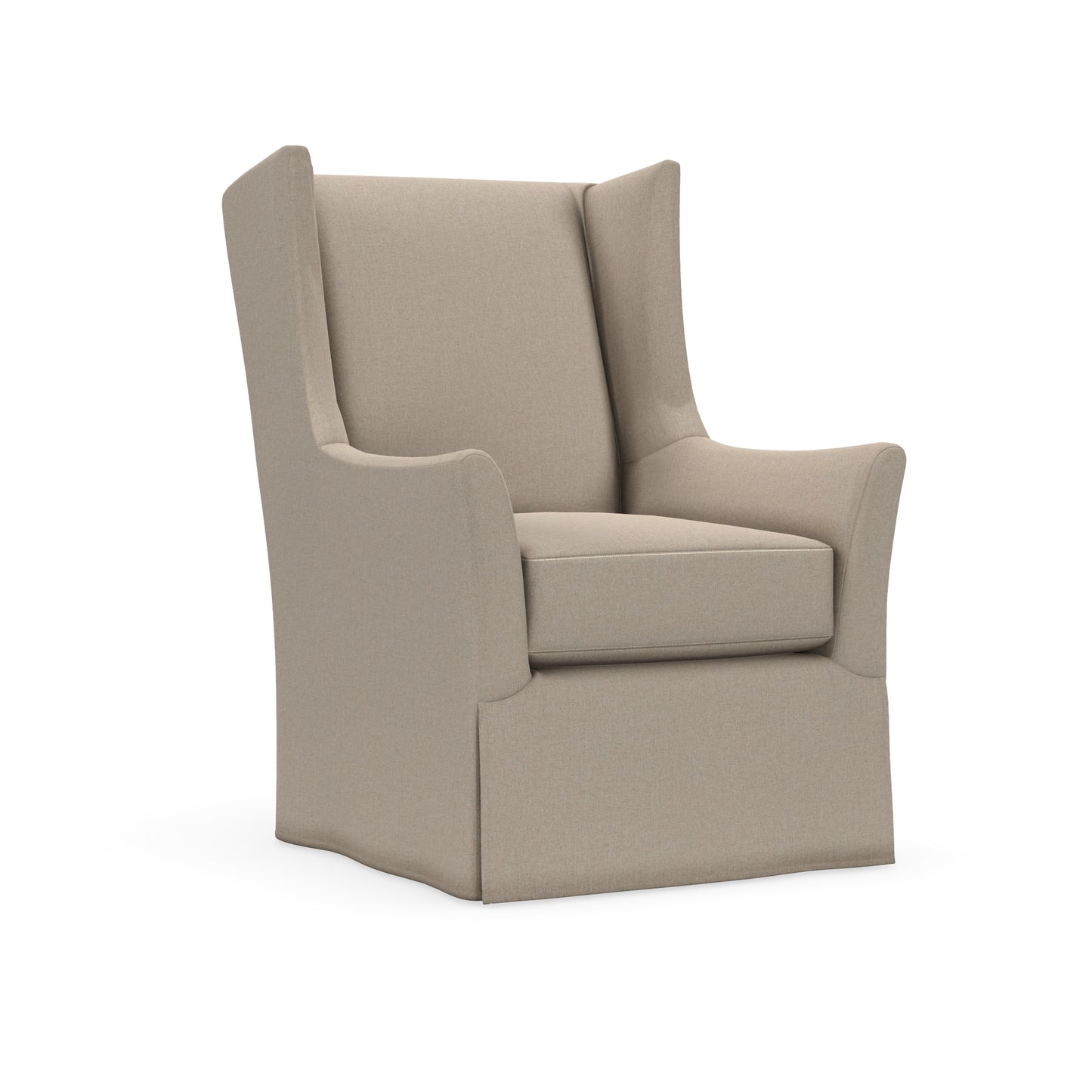 Ellory Slipcovered Swivel Chair
