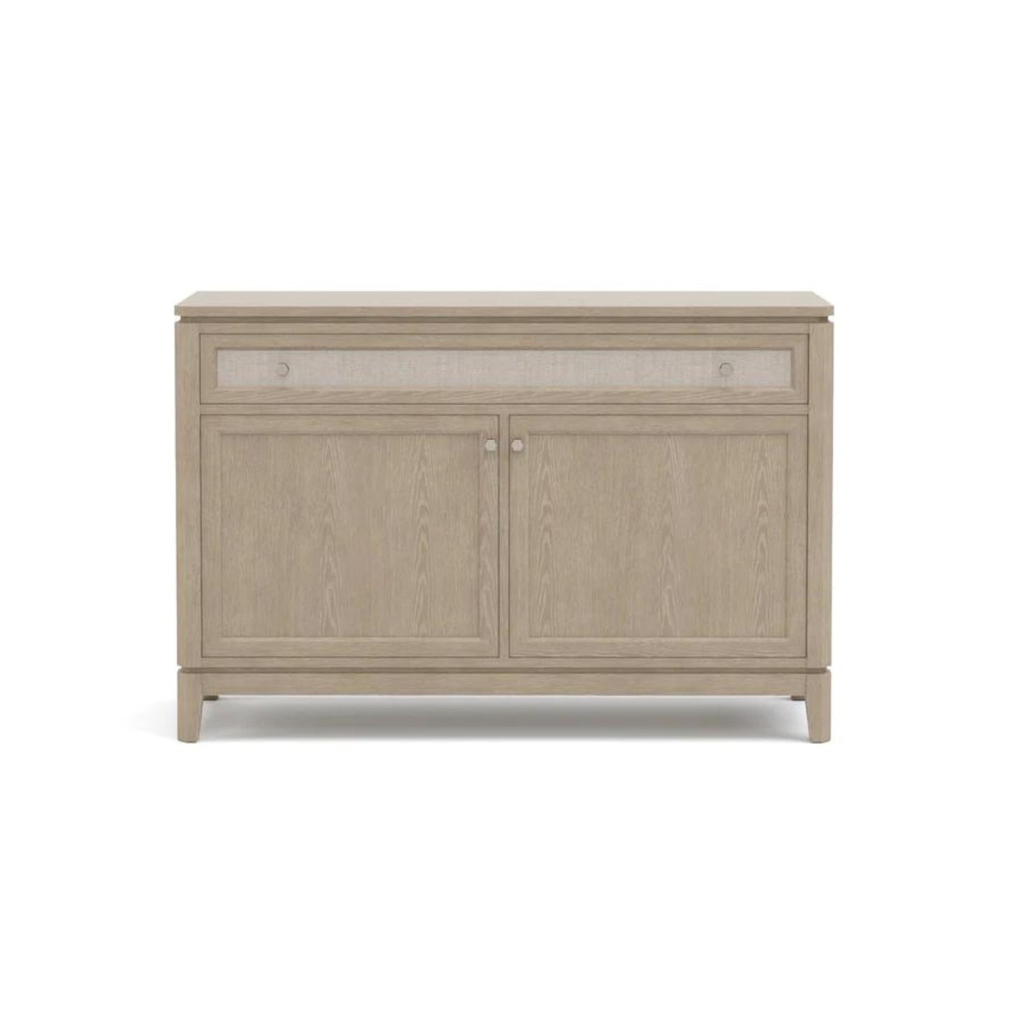 Maidstone Two-Door Console, Woven Jute