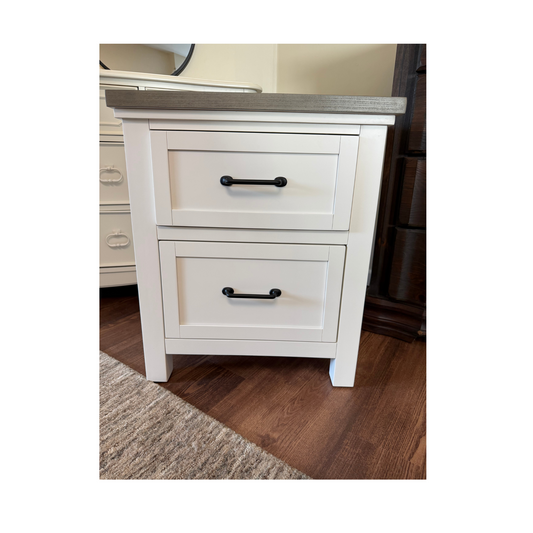 Two Drawer Nightstand