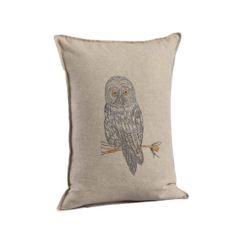 Great Grey Owl Pillow