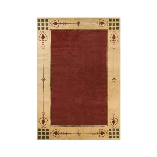 Highland Park Rug-Red