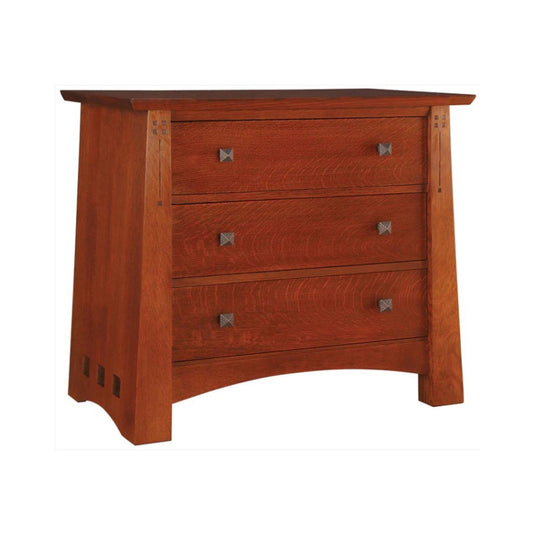 Highlands Three-Drawer Nightstand