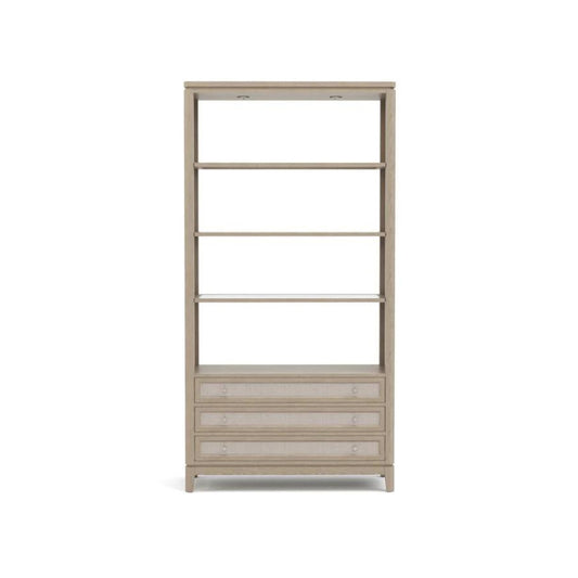 Maidstone Bookcase, Woven Jute