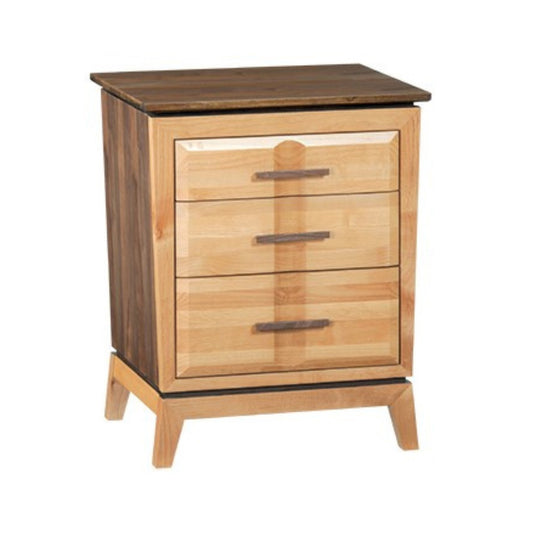 Addison Three Drawer Nightstand