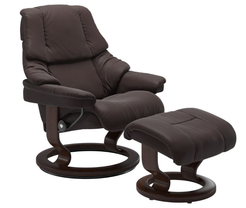 Reno Classic Base Recliner with Ottoman