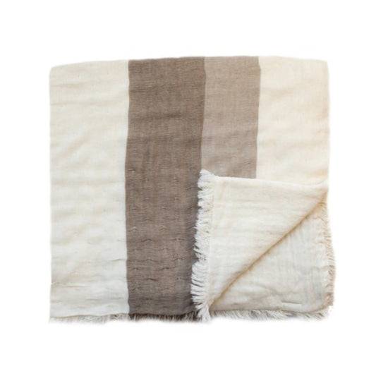 Soft Stripe Throw