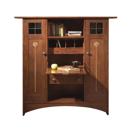 Ellis Fall-Front Bookcase