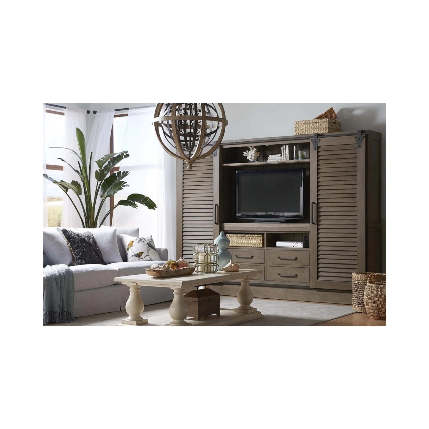 Sonoma Shutter Media Cabinet